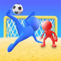 Скачать взломанную Super Goal: Fun Soccer Game (Супер Гол)  [МОД Бесконечные деньги] - стабильная версия apk на Андроид