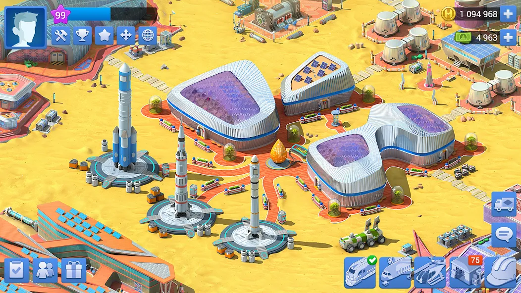 Megapolis: City Building Sim (Мегаполис)  [МОД Unlocked] Screenshot 2