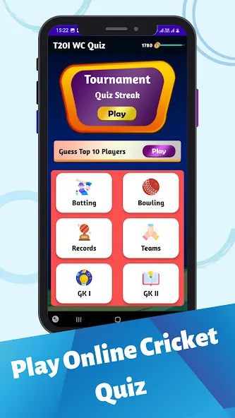 Cricket Quiz Game (Крикет Викторина Т20)  [МОД Бесконечные деньги] Screenshot 3