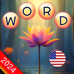 Взломанная Calming Crosswords Word Puzzle  [МОД Бесконечные деньги] - стабильная версия apk на Андроид