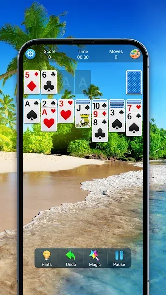 Solitaire, Klondike Card Games  [МОД Unlimited Money] Screenshot 4