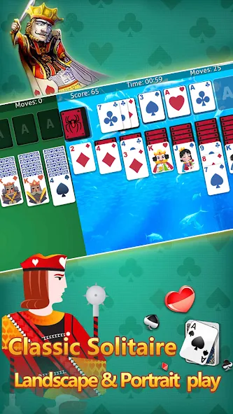 klondike solitaire :card shark  [МОД Unlimited Money] Screenshot 2