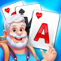 Скачать взлом Solitaire Good Times (Солитер Гуд Таймс)  [МОД Mega Pack] - последняя версия apk на Андроид