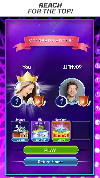 Official Millionaire Game  [МОД Бесконечные монеты] Screenshot 3