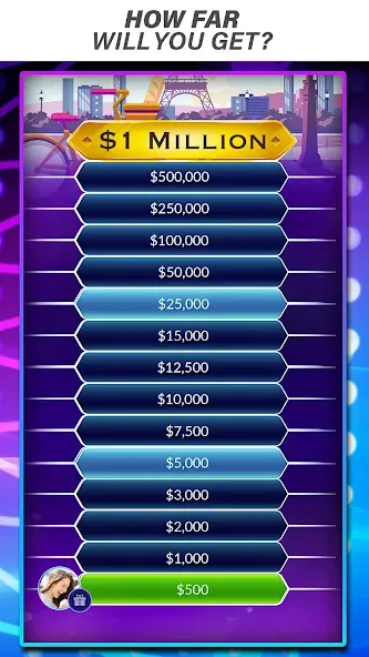 Official Millionaire Game  [МОД Бесконечные монеты] Screenshot 5