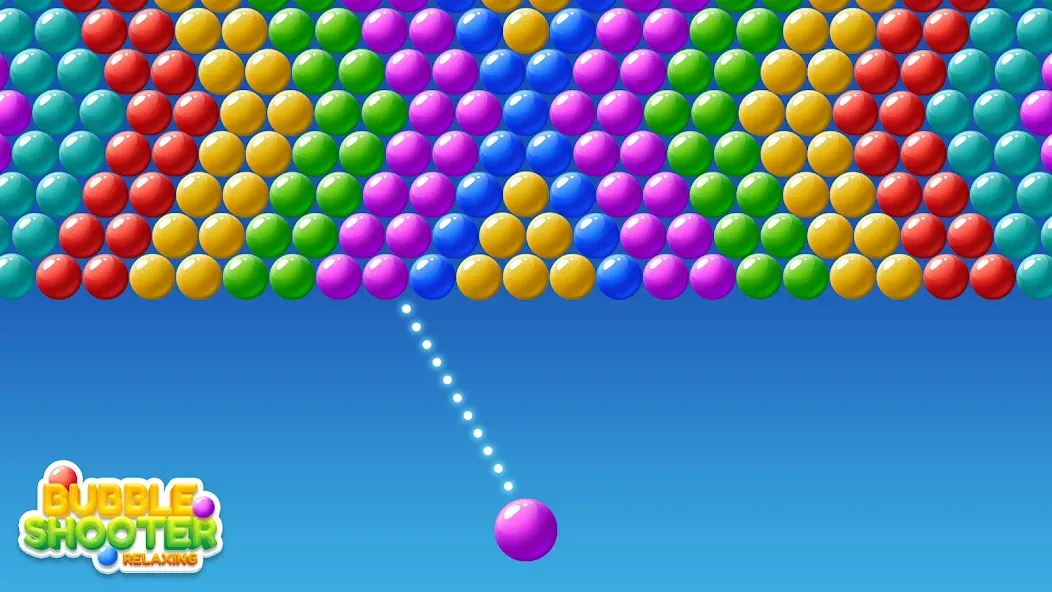 Bubble Shooter Relaxing (Бабл Шутер Релаксинг)  [МОД Много денег] Screenshot 2