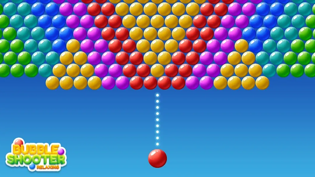 Bubble Shooter Relaxing (Бабл Шутер Релаксинг)  [МОД Много денег] Screenshot 3