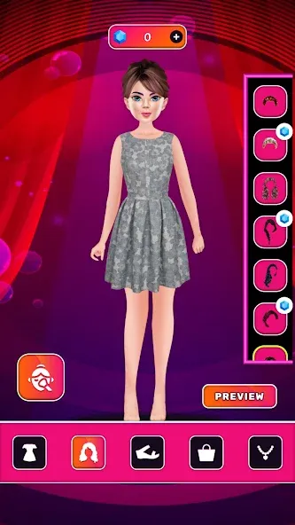 Princess Makeup Dressup Salon (Принцесса Мейкап Дрессап Салон)  [МОД Много монет] Screenshot 4