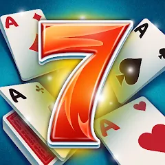 Взломанная 7 Solitaire (Солитер)  [МОД Menu] - стабильная версия apk на Андроид