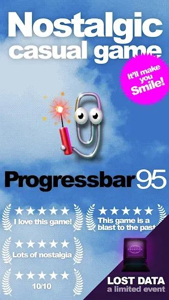 Progressbar95 - nostalgic game (Прогрессбар95)  [МОД Unlimited Money] Screenshot 1