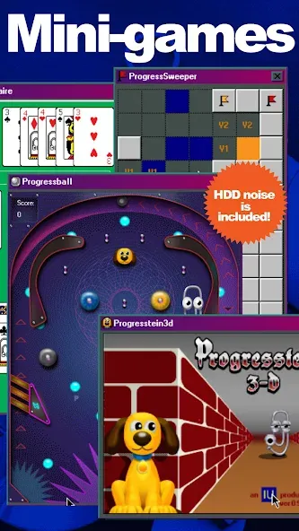 Progressbar95 - nostalgic game (Прогрессбар95)  [МОД Unlimited Money] Screenshot 3