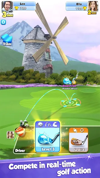 Golf Rival - Multiplayer Game (Гольф Ривал)  [МОД Много монет] Screenshot 2