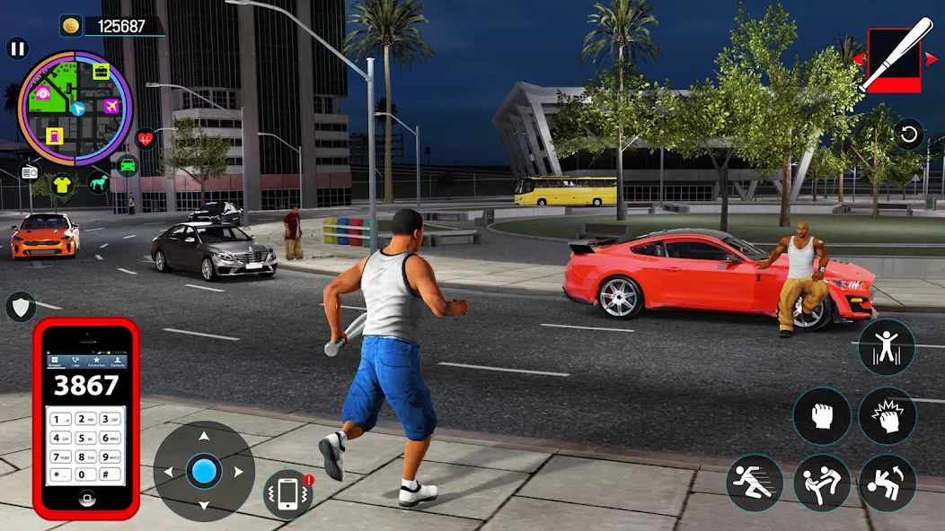 Gangster Mafia City Crime Game  [МОД Unlimited Money] Screenshot 2