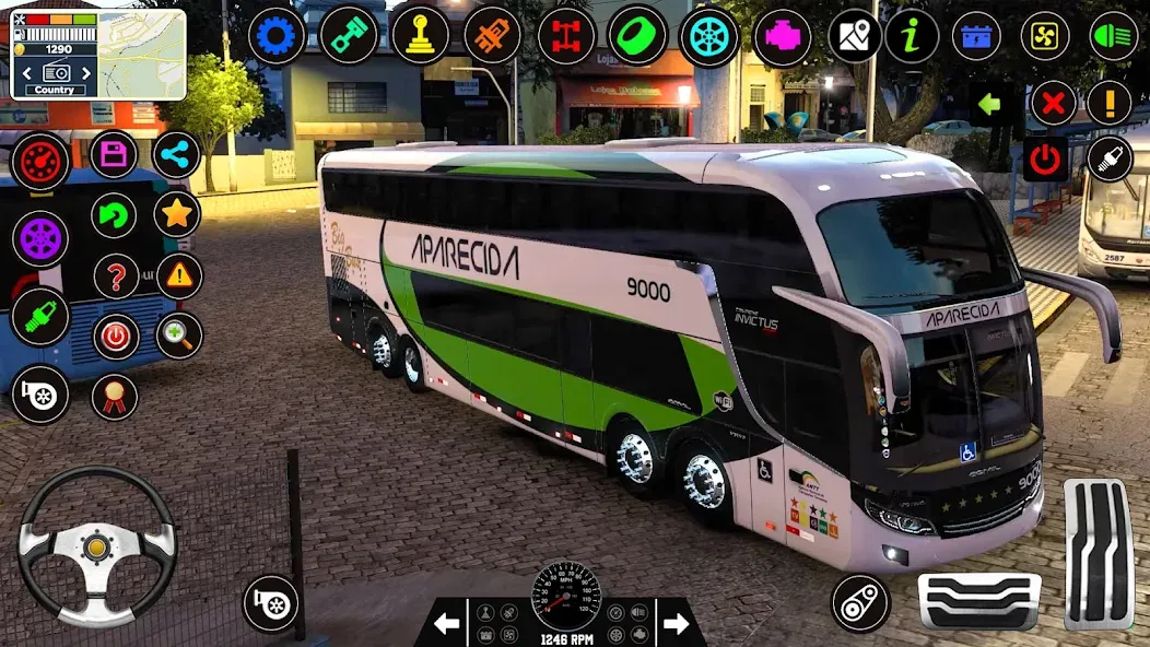 Bus Driving Games 3D: Bus Game  [МОД Много денег] Screenshot 2