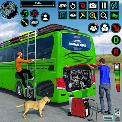 Взлом Bus Driving Games 3D: Bus Game  [МОД Много денег] - стабильная версия apk на Андроид