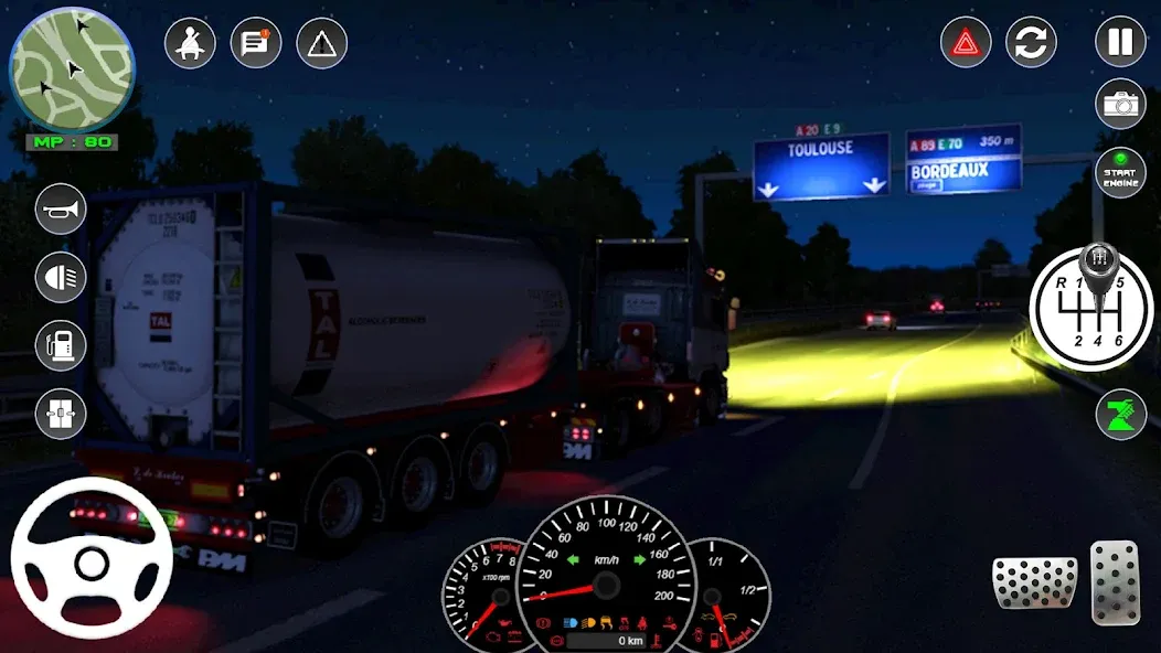 Euro Cargo Truck Simulator 3D  [МОД Unlimited Money] Screenshot 5