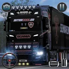 Скачать взлом Euro Cargo Truck Simulator 3D  [МОД Unlimited Money] - полная версия apk на Андроид