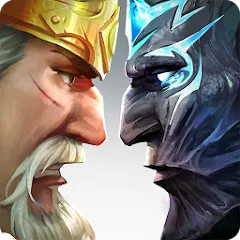 Взломанная Age of Kings: Skyward Battle (Эйдж оф Кингс)  [МОД Menu] - последняя версия apk на Андроид