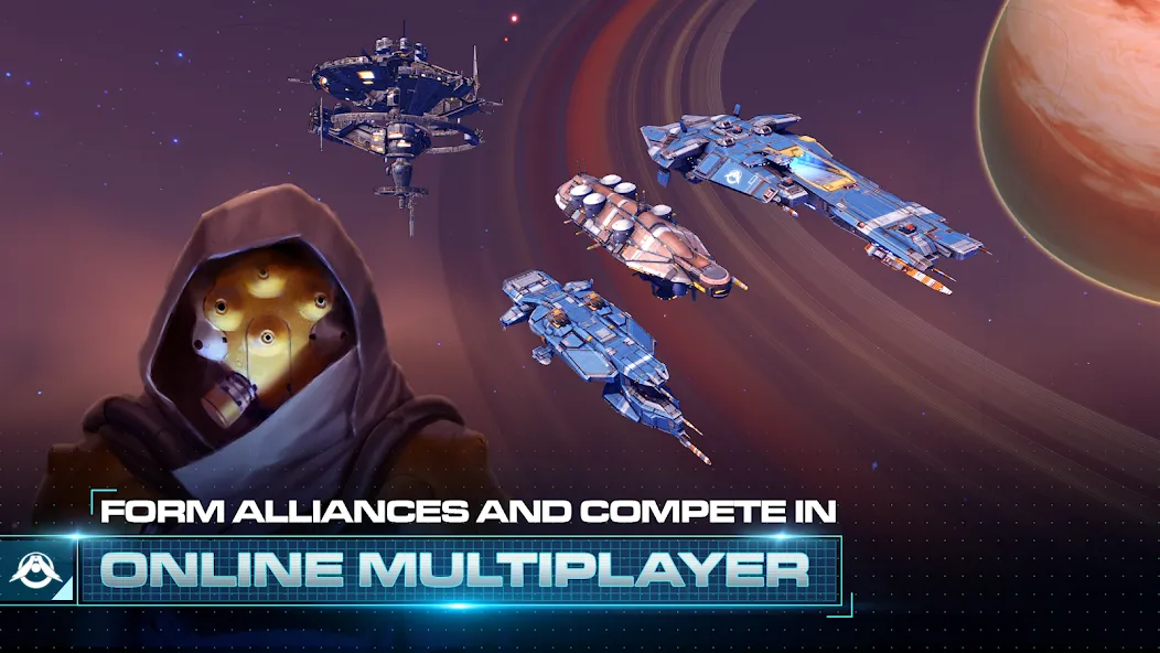 Homeworld Mobile: Sci-Fi MMO (Хоумворлд Мобаил)  [МОД Menu] Screenshot 4