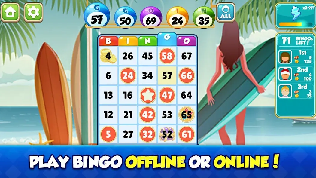 Bingo bay : Family bingo (Бинго бэй)  [МОД Unlimited Money] Screenshot 3