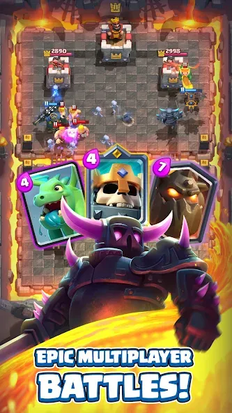 Clash Royale (Клаш Рояль)  [МОД Много монет] Screenshot 1