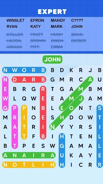 Word Search Puzzle Challenge (Уордсрч Пазл Челлендж)  [МОД Много монет] Screenshot 4