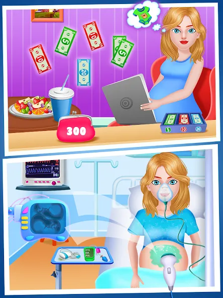 Mom Babysitting Game  [МОД Mega Pack] Screenshot 2