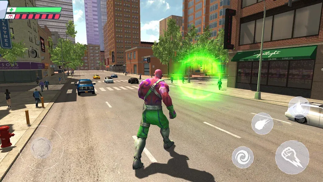 Super City Heroes:Super Battle (упер Герои Города)  [МОД Все открыто] Screenshot 1