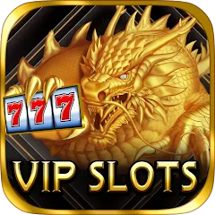 Скачать взломанную VIP Deluxe Slots Games Offline  [МОД Бесконечные монеты] - полная версия apk на Андроид