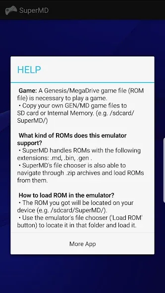 SuperMD (All in One Emulator) (уперМД)  [МОД Много монет] Screenshot 2