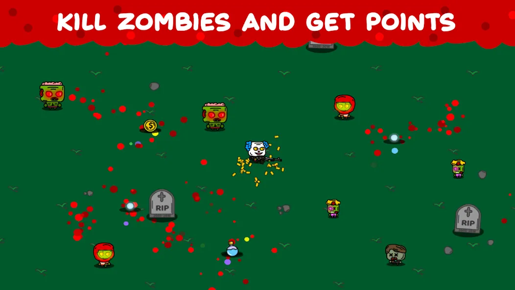 Zombie Loop - Shooter survival (Зомби Луп)  [МОД Бесконечные деньги] Screenshot 1