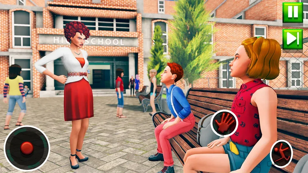 High School Teacher Sim Games  [МОД Бесконечные деньги] Screenshot 4