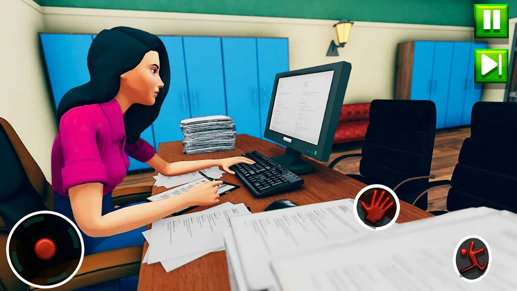 High School Teacher Sim Games  [МОД Бесконечные деньги] Screenshot 5