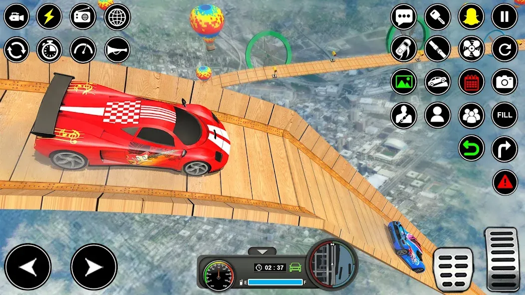 Crazy Ramp Car Stunt Master 3D (Крэйзи Рэмп Кар Стант Мастер 3Д)  [МОД Все открыто] Screenshot 5