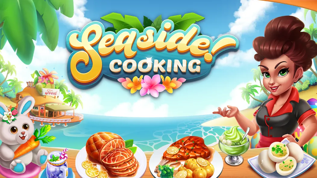 Cooking Seaside - Beach Food (Кукинг Сидсайд)  [МОД Unlimited Money] Screenshot 1