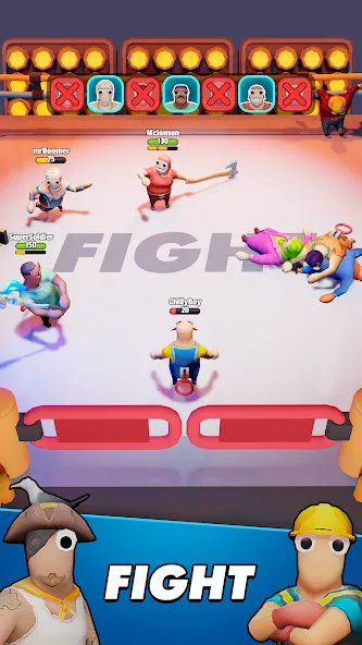 Gang Battle Party: Animals 3D  [МОД Меню] Screenshot 4