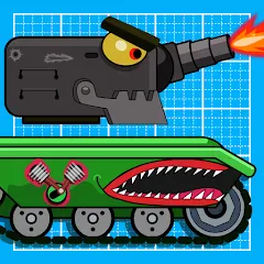 Взломанная TankCraft – War Tank Battles (ТанкКрафт)  [МОД Меню] - последняя версия apk на Андроид