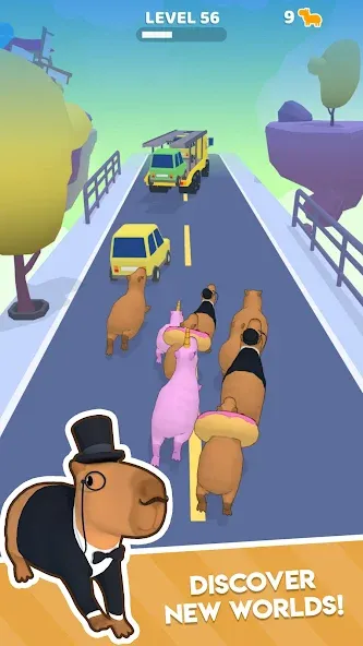 Capybara Rush (Капибара Раш)  [МОД Все открыто] Screenshot 4