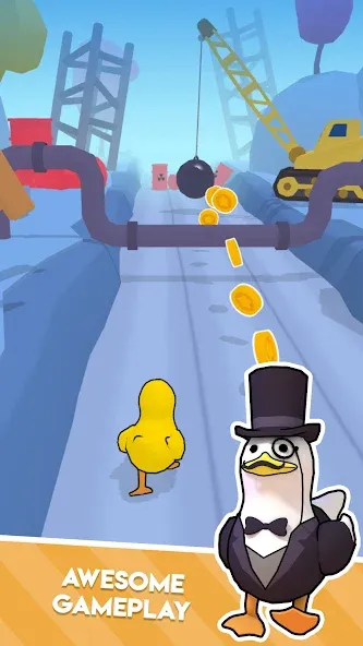 Duck On The Run (Дак он зе Ран)  [МОД Menu] Screenshot 2