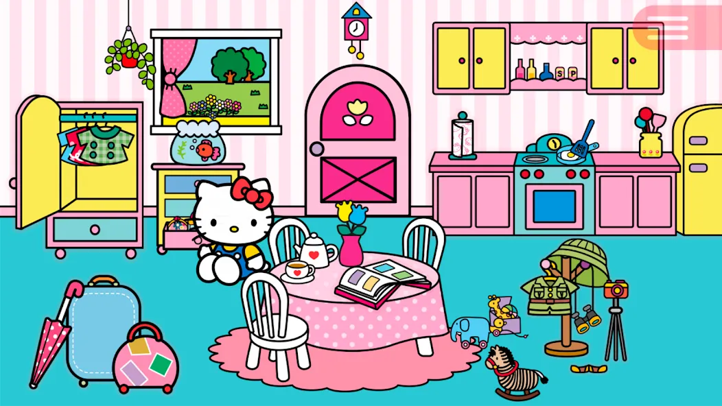 Hello Kitty Around The World  [МОД Unlocked] Screenshot 1