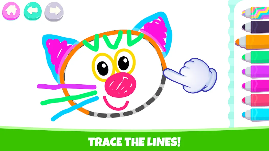 Drawing for kids! Toddler draw  [МОД Mega Pack] Screenshot 2