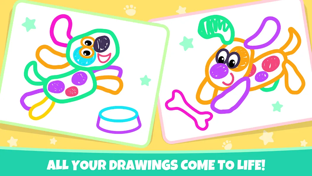 Drawing for kids! Toddler draw  [МОД Mega Pack] Screenshot 4