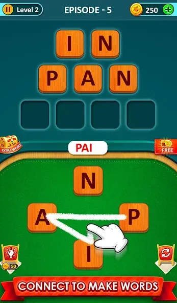 Word Game 2024 - Word Connect (Ворд Гейм 2023)  [МОД Mega Pack] Screenshot 1