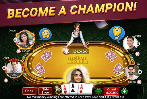 Teen Patti Gold, Rummy & Poker (Тин Патти Голд Кард Гейм)  [МОД Много денег] Screenshot 1