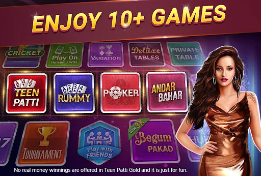 Teen Patti Gold, Rummy & Poker (Тин Патти Голд Кард Гейм)  [МОД Много денег] Screenshot 2