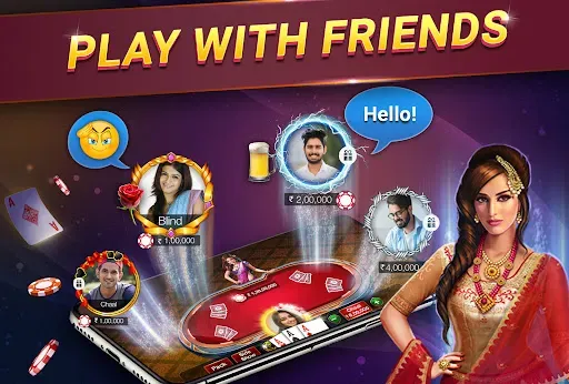 Teen Patti Gold, Rummy & Poker (Тин Патти Голд Кард Гейм)  [МОД Много денег] Screenshot 5