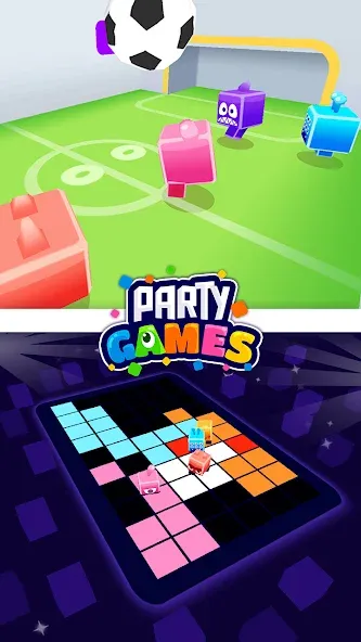 Party Games - 13 Mini Games  [МОД Меню] Screenshot 1