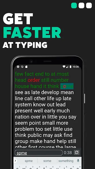 TypeGo – speed up your typing! (ТайпГо)  [МОД Все открыто] Screenshot 1