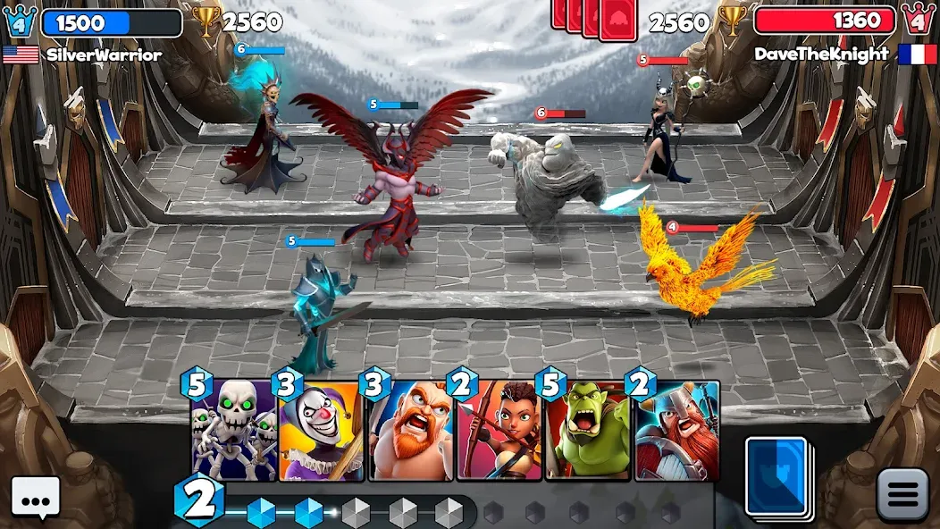 Castle Crush：Epic Battle  [МОД Menu] Screenshot 5