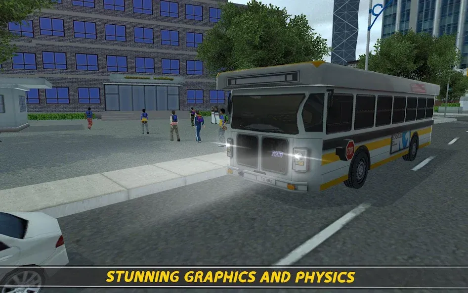 School Bus 16  [МОД Много монет] Screenshot 5